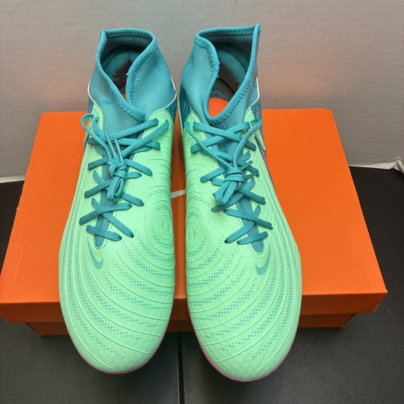 Nike Phantom Luna 2 Academy LV8 MG High-Top Soccer Cleats Mens Size 12 - Picture 7 of 16